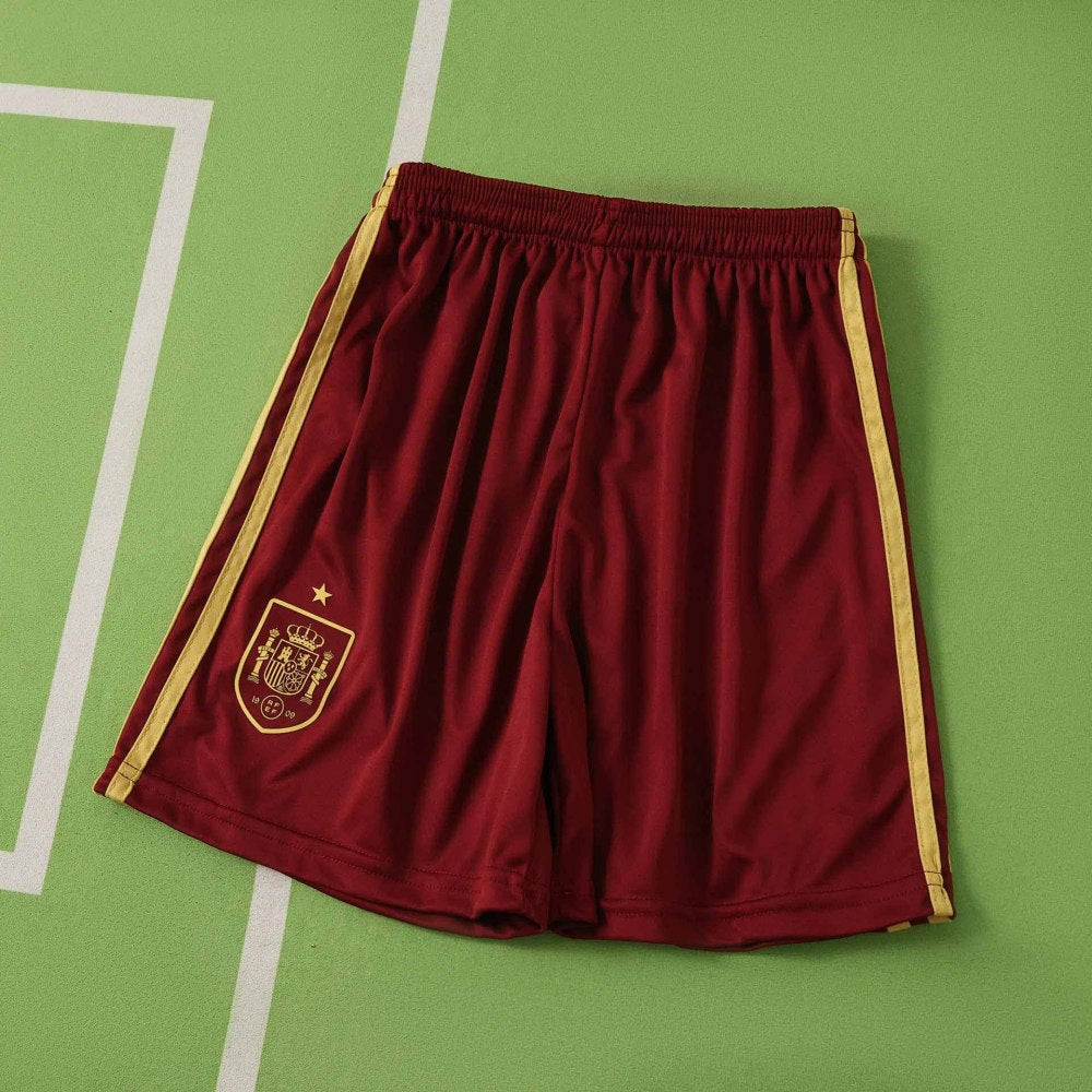 Spain 2026 World Cup Away Kids Kit Football Jersey