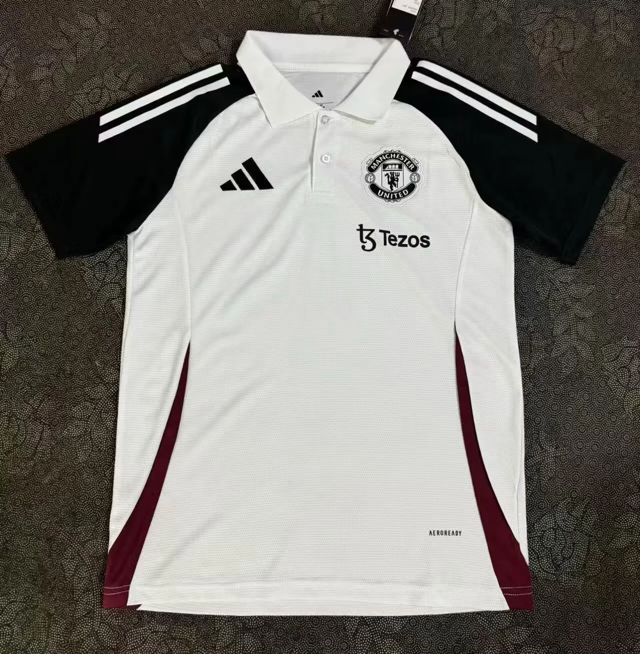 Manchester United New Polo Neck Polokragen Tshirt