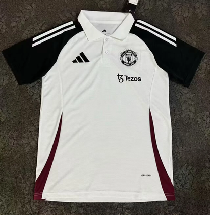 Manchester United New Polo Neck Polokragen Tshirt