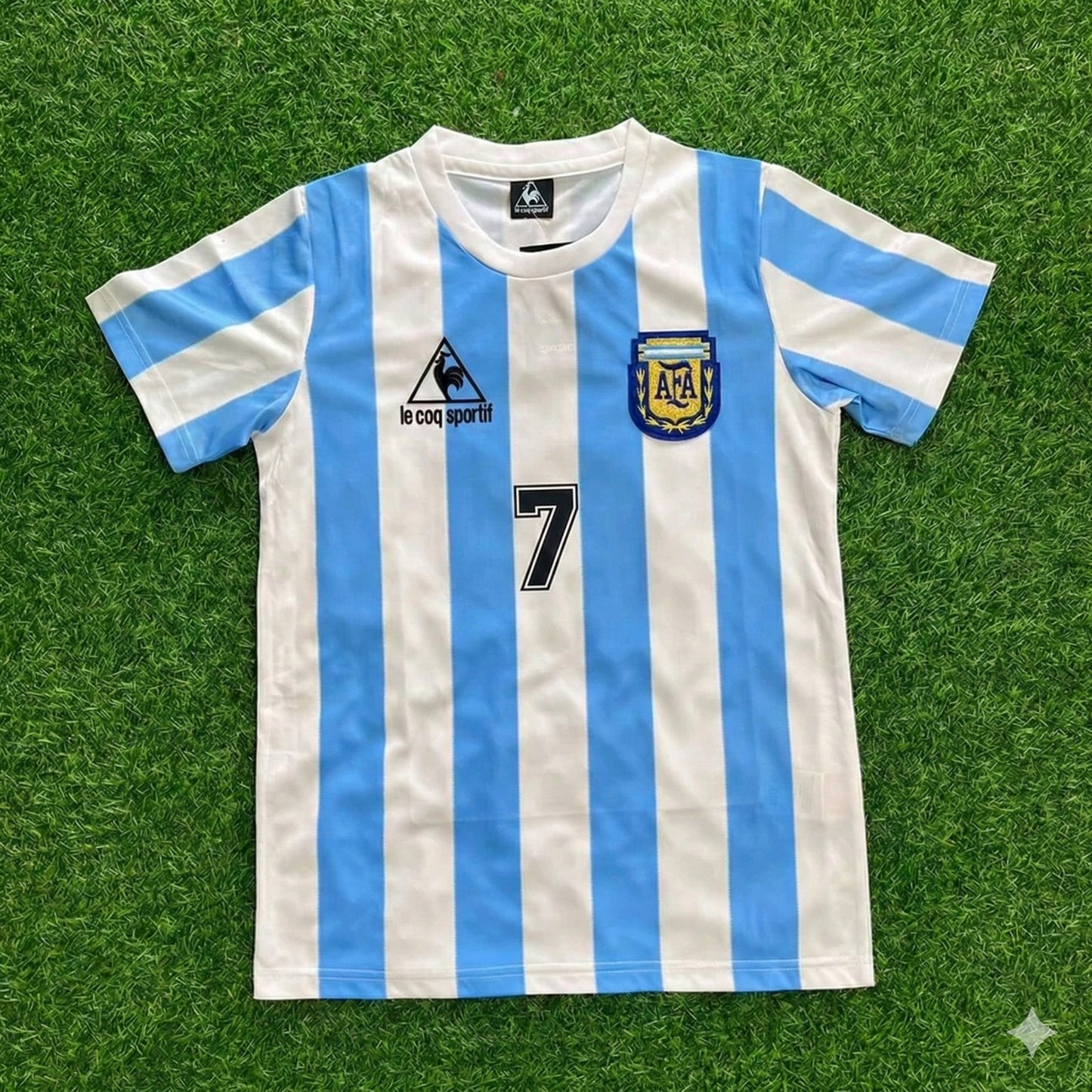 Jorge Burruchaga 7 – Argentinien 1986 Heimtrikot Retro-Fußballtrikot