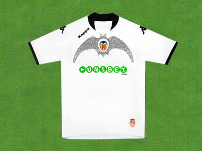Vicente Valencia 2009 2010 Retro Jersey Camiseta Soccer Shirt