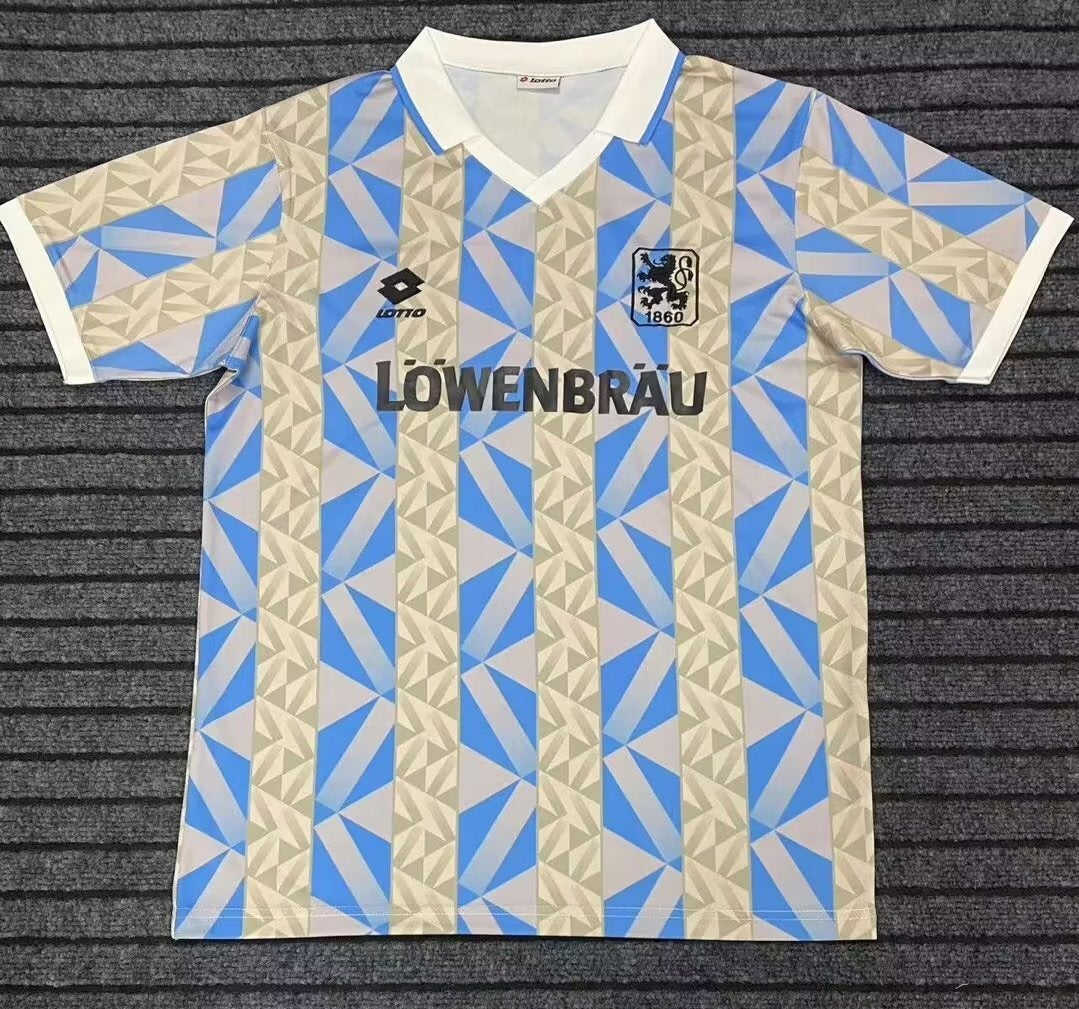 TSV 1860 München Retro Heimtrikot 1992 Blau Fußball Trikot