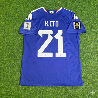 Hiroki Ito Japan 2026 World Cup Football Jersey Trikot Maillot