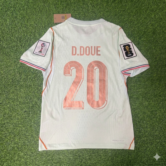 Desire Doue #20 France 2026 World Cup Away Jersey