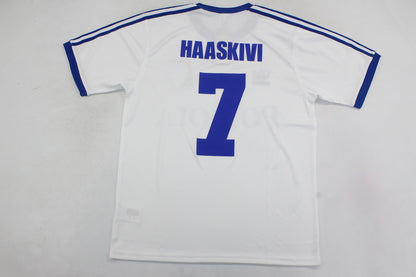 Finland Haaskivi 1982 Home Retro Football Shirt Jalkapallopaita