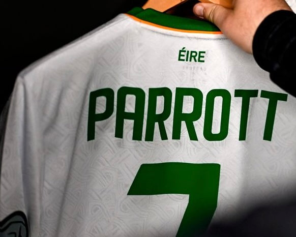Ireland Troy Parrott World Cup Football Jersey