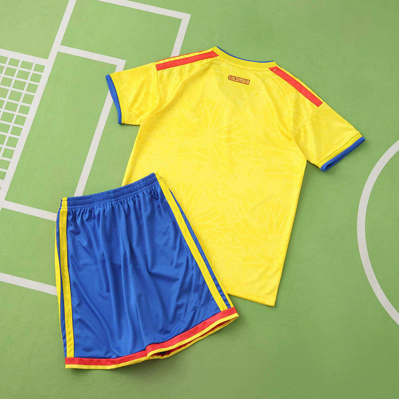 Colombia 2026 World Cup Kids Home Jersey Trikot Maillot