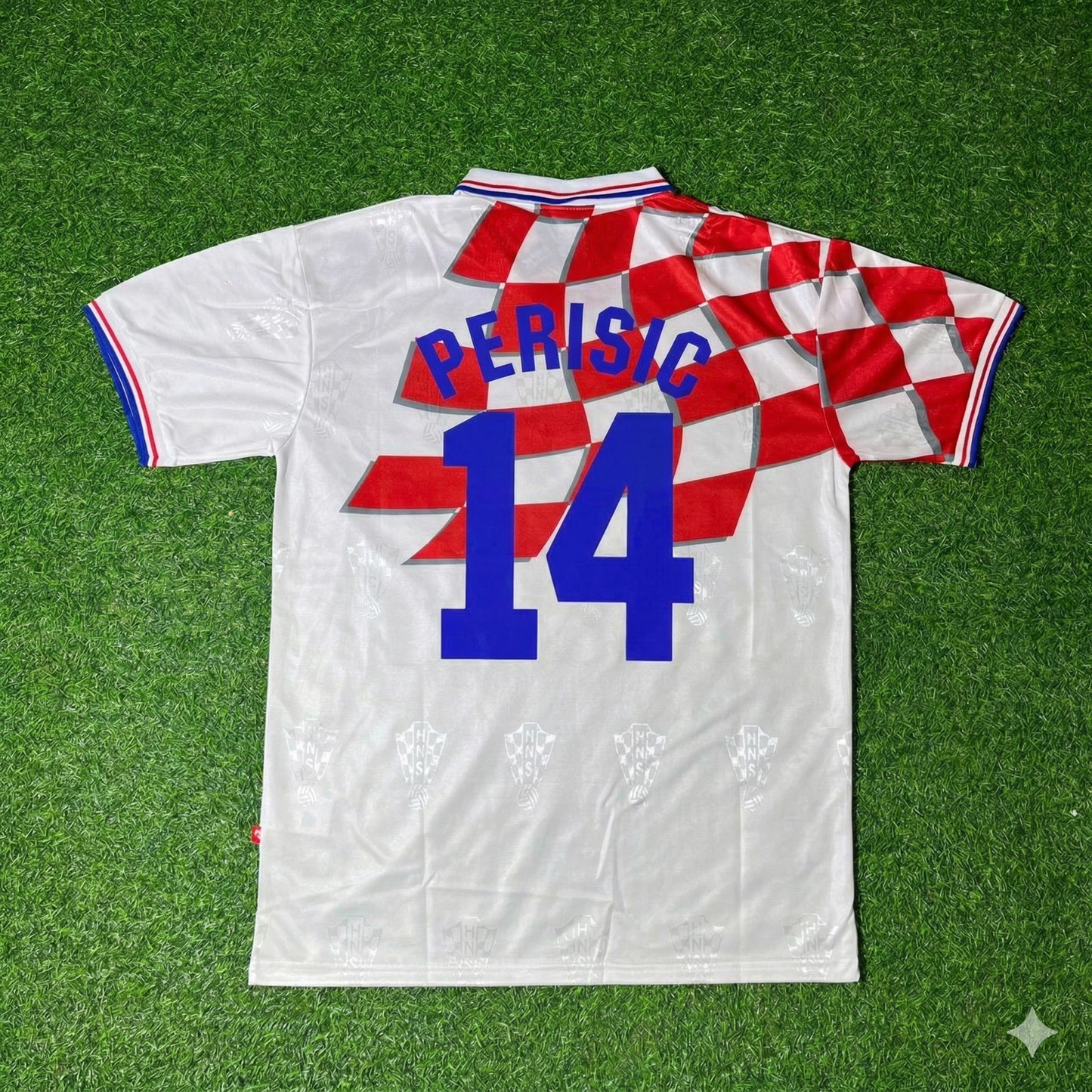 Ivan Perisic Croatia Retro Football Jersey Kit