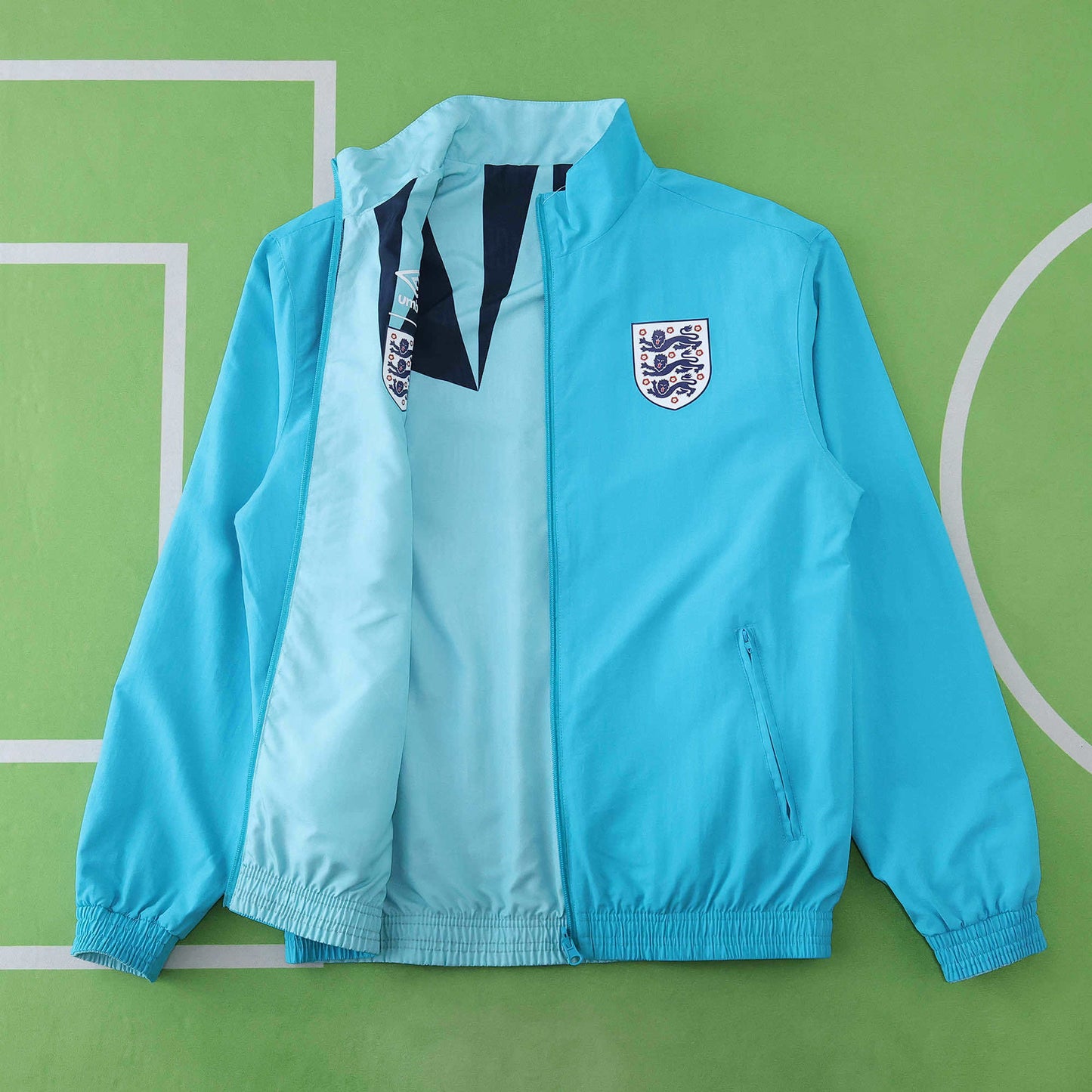 England Retro 1992 Both Sides Windbreaker