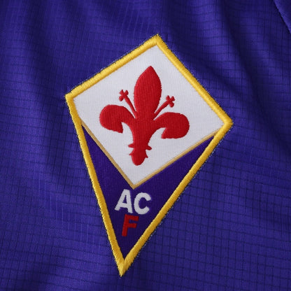 Fiorentina 1998 Season Home Long Sleeve Retro Football Jersey Trikot Maillot