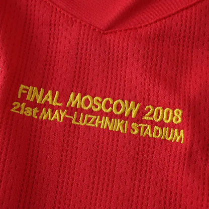 Manchester United 2007/08 Home Retro Kids Kit Jersey KinderTrikot Maillot Enfant Soccer Shirt