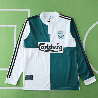 Liverpool FC 95/96 Season Away Retro Jersey Trikot Soccer Shirt