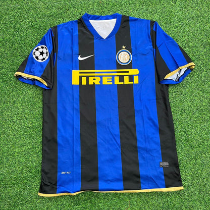 Iván Córdoba #2 Inter Milan 2008-09 Retro Football Jersey Kit