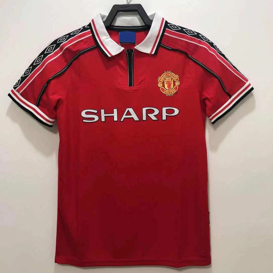 Manchester United Retro 1998 99 Retro  Jersey Maillot Knitwear Maglia