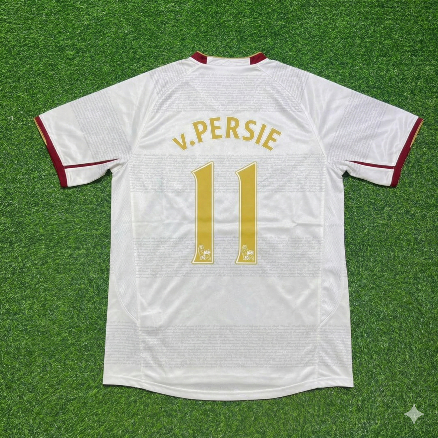 Robin van Persie #11 Arsenal 2004 2005 Away Retro White Jersey