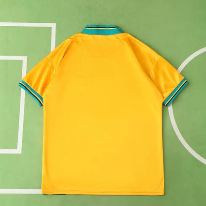 Bayern München 93/95 Season Yellow Away Retro Jersey Trikot Soccer Shirt