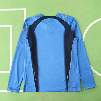 Italy 2006 Season Home Blue Retro Jersey Trikot Soccer Shirt