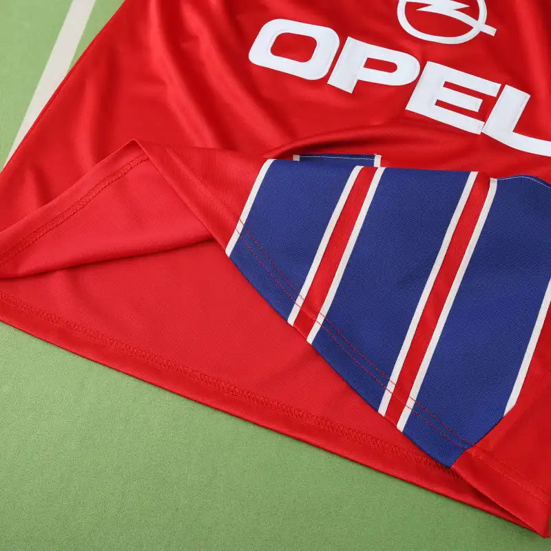 Bayern München 93/95 Season Red Home Retro Jersey Trikot Soccer Shirt