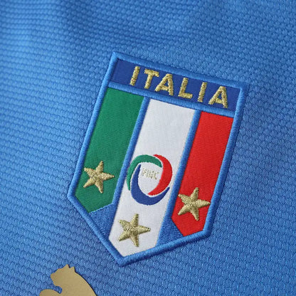 Italy 2006 Season Home Blue Retro Jersey Trikot Soccer Shirt