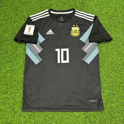 Diego Armando Maradona Argentina Black Retro Football Jersey