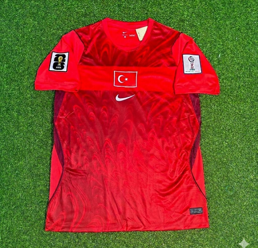 Deniz Gül #13 Turkey Türkiye - World Cup 2026 - Home Red - Jersey Trikot - Maillot Maglia