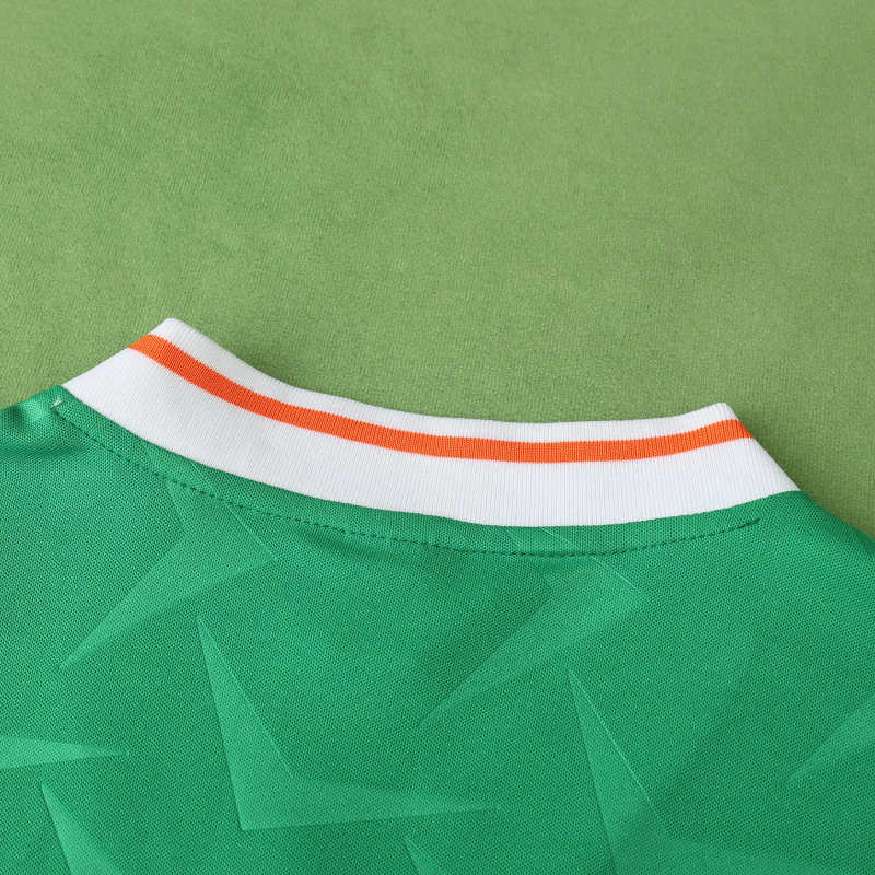 Ireland 1990 Season Home Retro Jersey  Kit Soccer Trikot Maillot Maglia