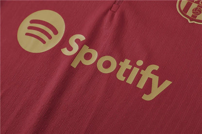 Barcelona Tracksuit  Red  Training Top Pack