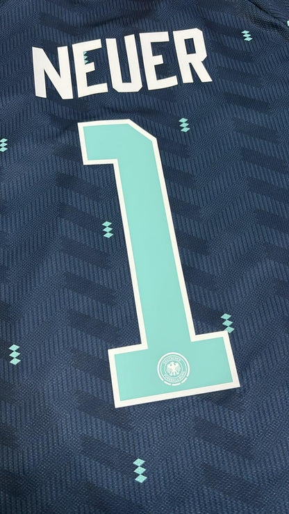 Manuel Neuer Germany 2026 World Cup Goalkeeper Special Legacy Patch Long Sleeve Football Jersey