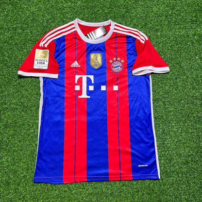 Franck Ribéry #7 Bayern Munich 2014 2015 Home Retro Patch Jersey