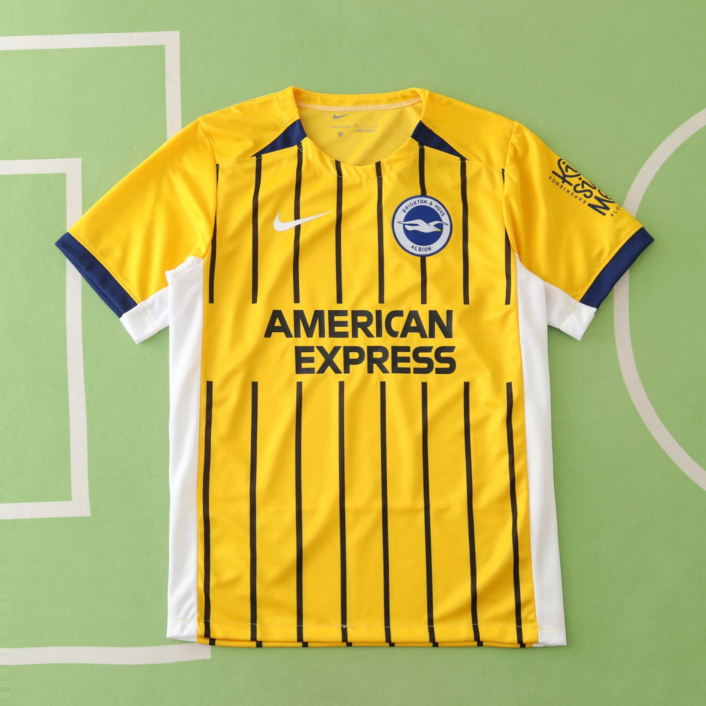 Ferdi Kadioglu Brighton Yeni Sezon Forma 2024 2025 New Season Orange Black Away Forma Jersey Maillot Trikot Maglia