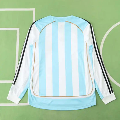 Argentina 2006 Season Home Retro Jersey Trikot Soccer Shirt