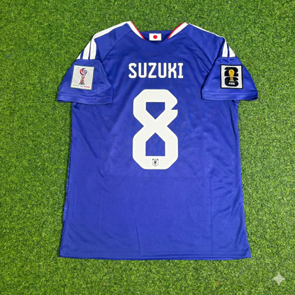 Yuito Suzuki Japan 2026 World Cup Football Jersey Trikot Maillot