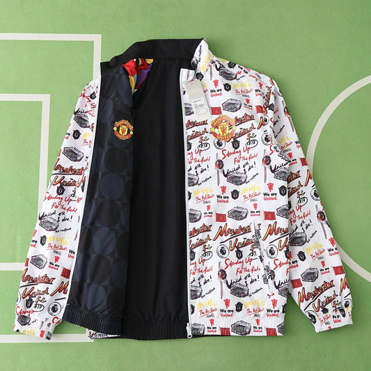 Manchester United F.C. Double Sides Windbreaker - Reversible Jacket