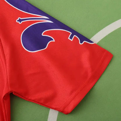 ACF Fiorentina 95/96 Season Red Third Retro Jersey Trikot Soccer Shirt