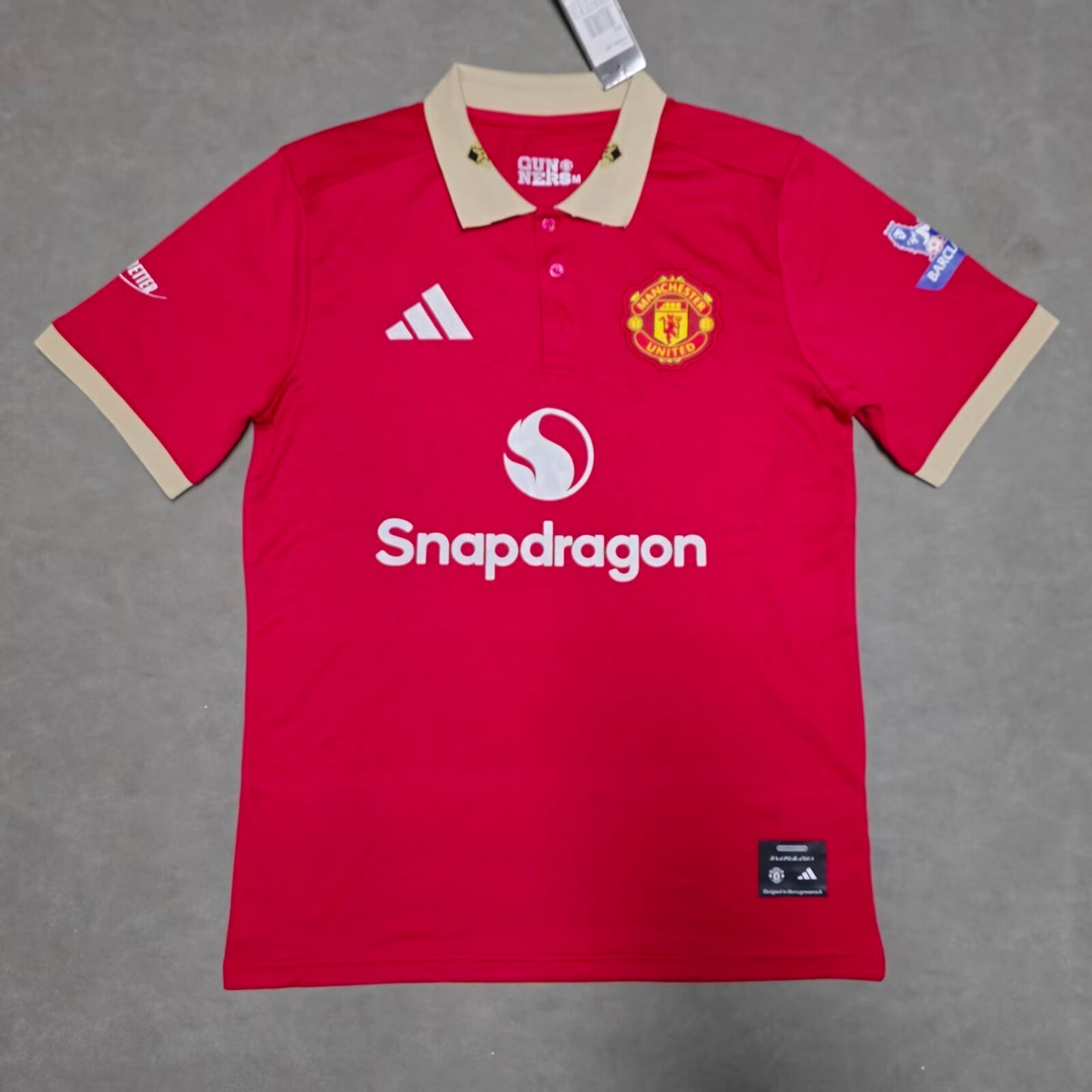 Manchester United New Polo Neck Polokragen Tshirt