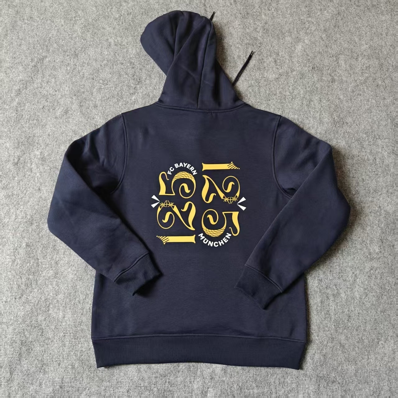 Bayern München - Hoodie Winter Fleece- Football Kapuzenpullover