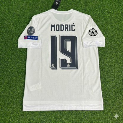 Luka Modric Real Madrid 2016 Champions League Final Football Jersey Kit