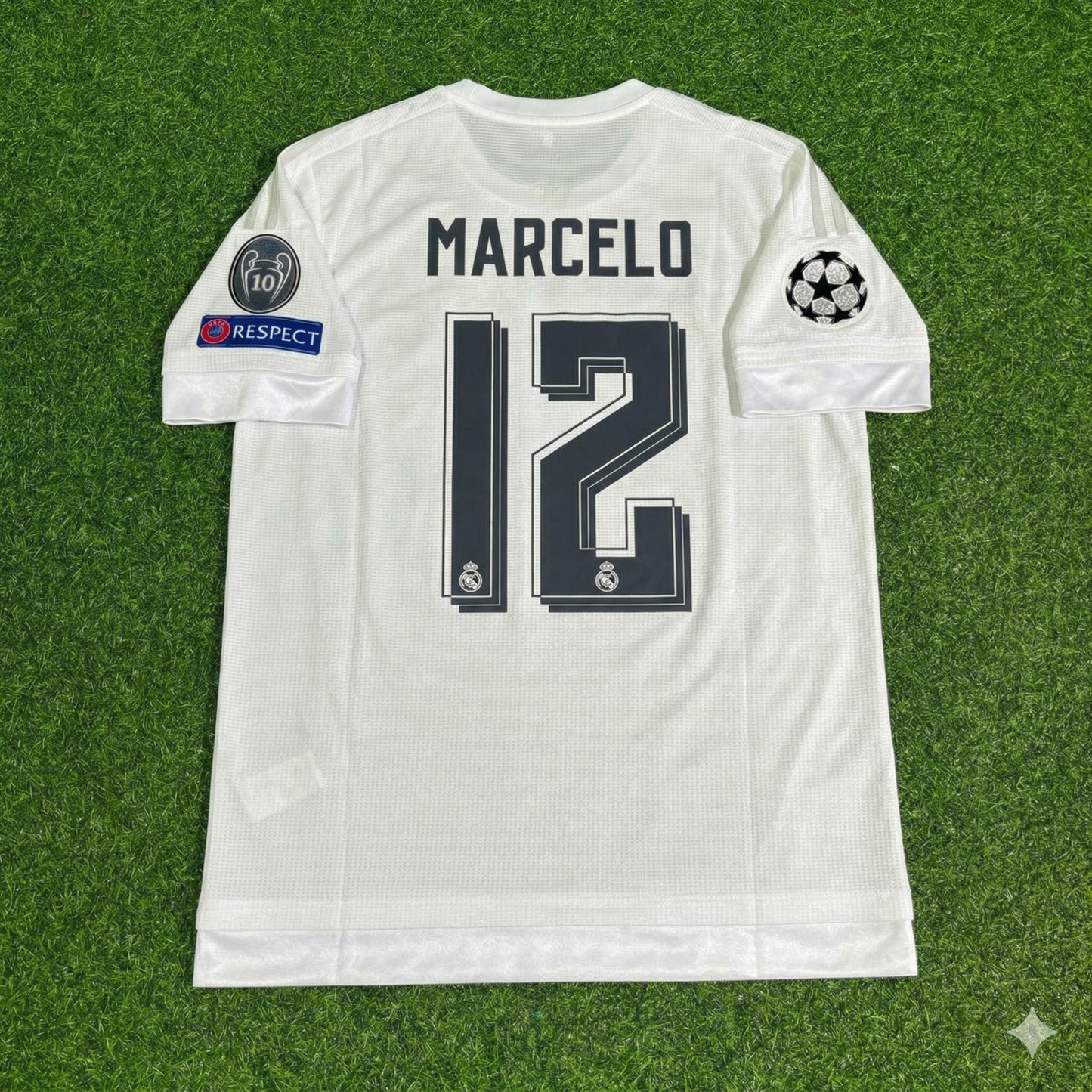 Marcelo Real Madrid 2016 Champions League Final Football Jersey Kit