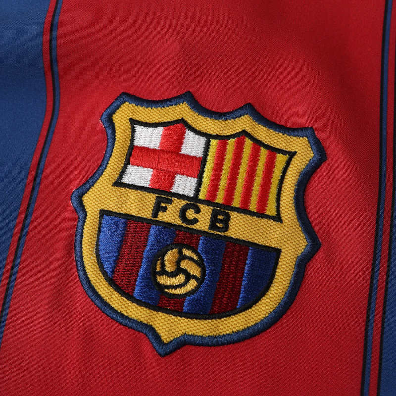 Barcelona 2003-04 Season Home  Retro Jersey Trikot Soccer Shirt