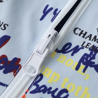 Barcelona  New Season Both Sides Football Windbreaker Windjacke