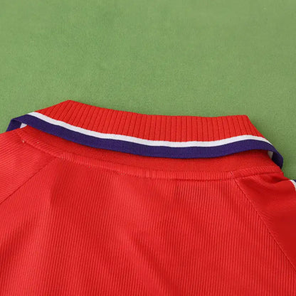 ACF Fiorentina 95/96 Season Red Third Retro Jersey Trikot Soccer Shirt