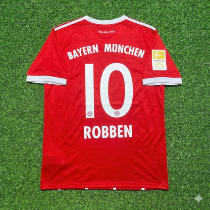 Maillot Domicile Rétro Arjen Robben Bayern Munich 2017-2018