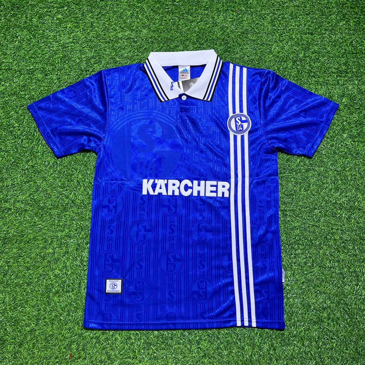 FC Schalke 04 1996/97 Saison Heim Retro Trikot