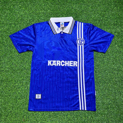 FC Schalke 04 1996/97 Saison Heim Retro Trikot