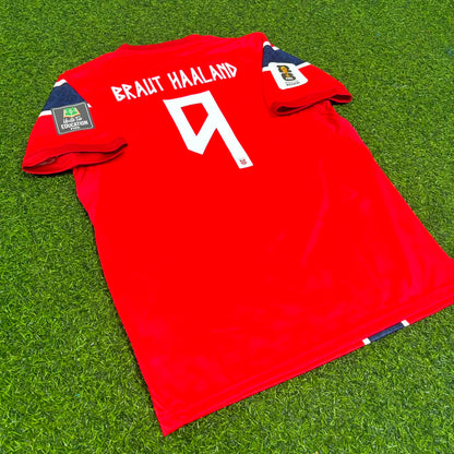 Erling Braut Haaland Norway 2026 World Cup Kids Football Jersey
