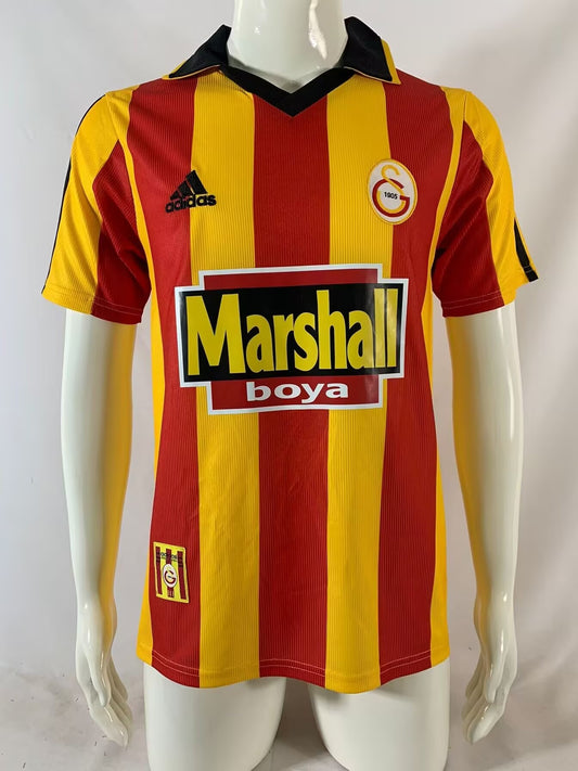 Galatasaray UEFA 2000 Retro Nostalji Formasi Football Home Trikot Jersey Maillot Camiseta