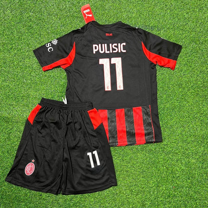 Christian Pulisic AC Milan Kids New Season Football Jersey