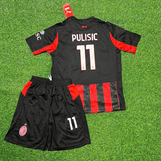 Christian Pulisic AC Milan Kids New Season Football Jersey