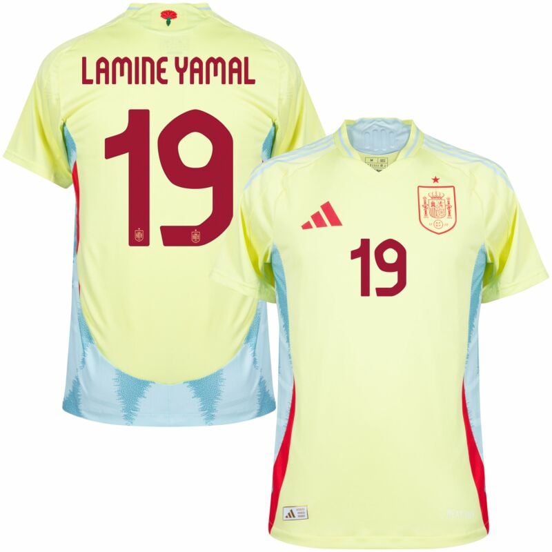 Spain Lamine Yamal EURO 2024 Football Jersey Maillot Trikot Camiseta