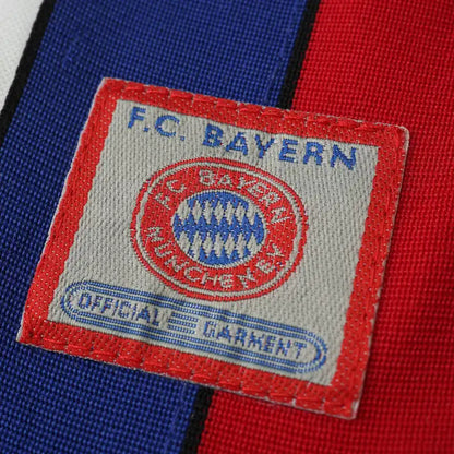 Bayern München 97/98 Season Away White Retro Jersey Trikot Soccer Shirt